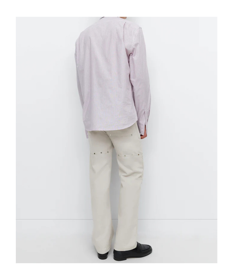 Gimaguas Pantalone Jacob In Cotone Gesso Uomo In White