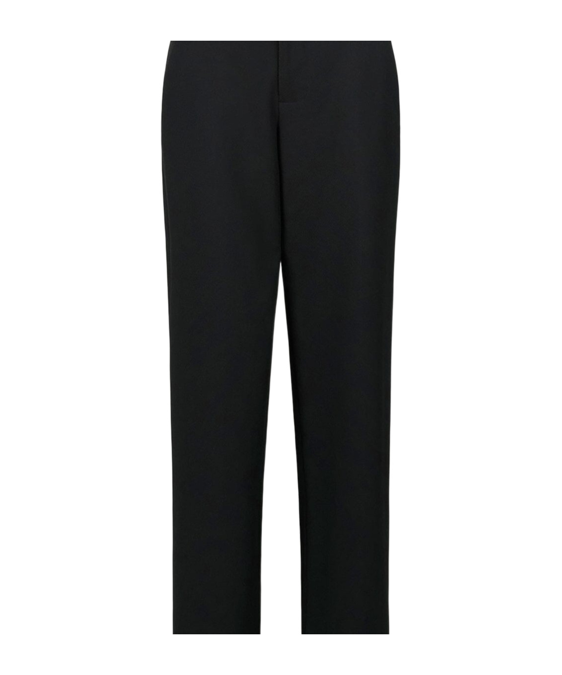 Staud Belt-loop Casual Pants In Black