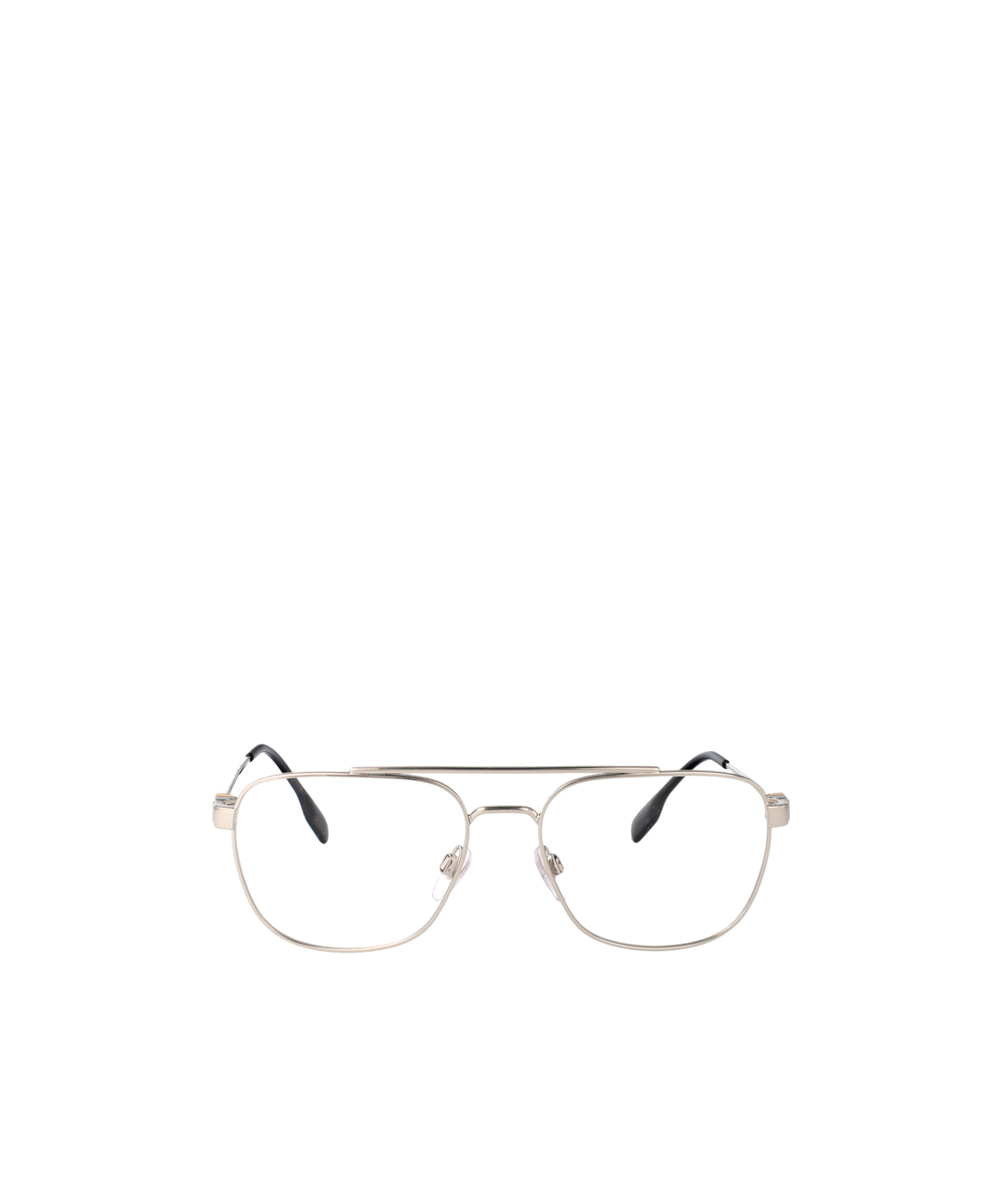 Burberry Eyewear Square Frame Glasses In Metallic