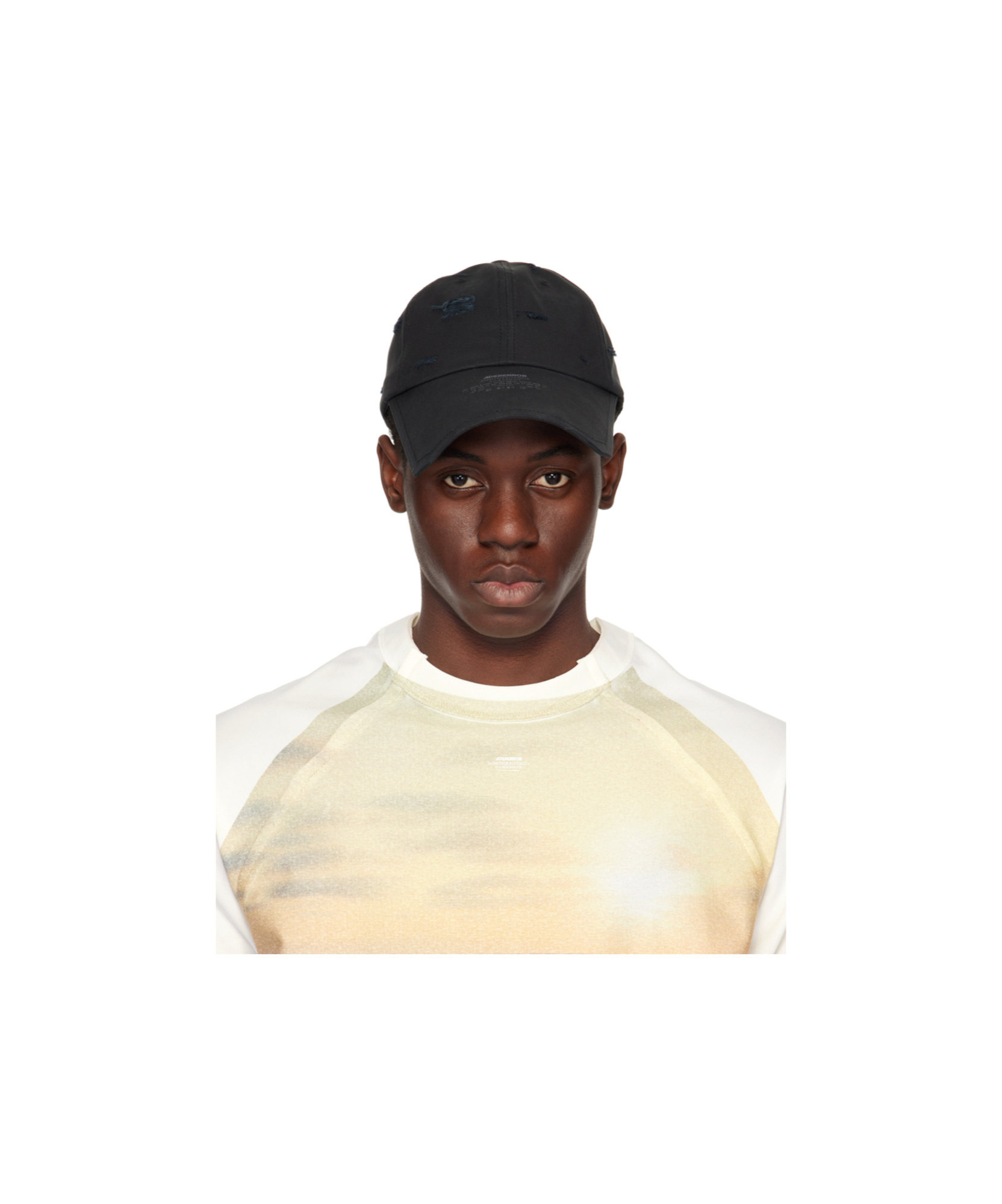 Ader Error Make Old Logos Baseball Caps In White