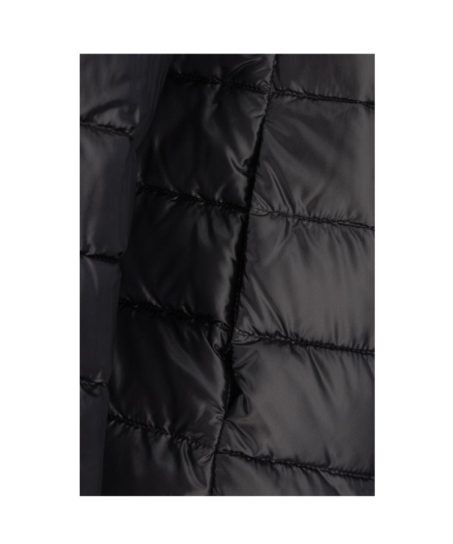 Herno Long-sleeved Down Jacket In Black