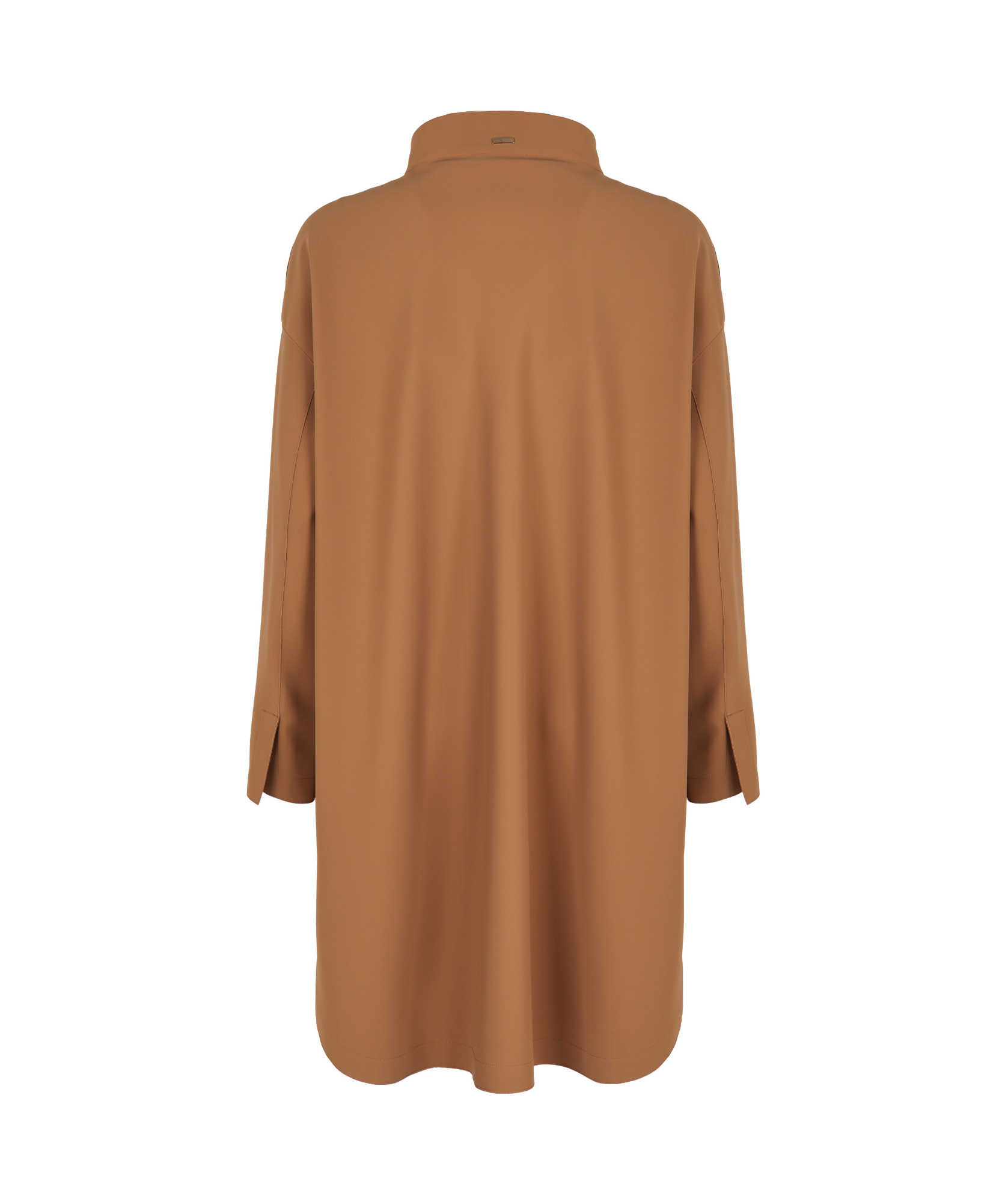 Herno Long Casual Jacket In Brown