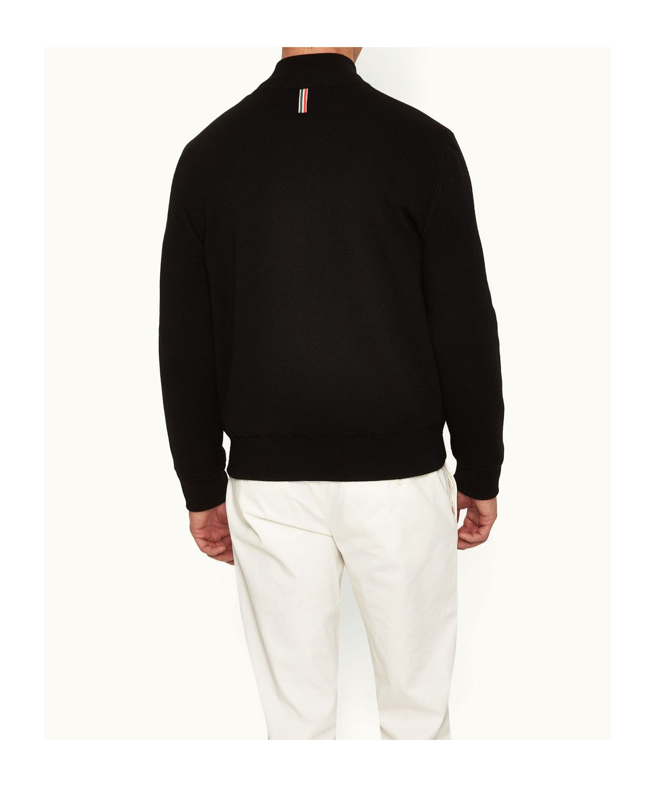Orlebar Brown Double-sided Casual Jacket In Black