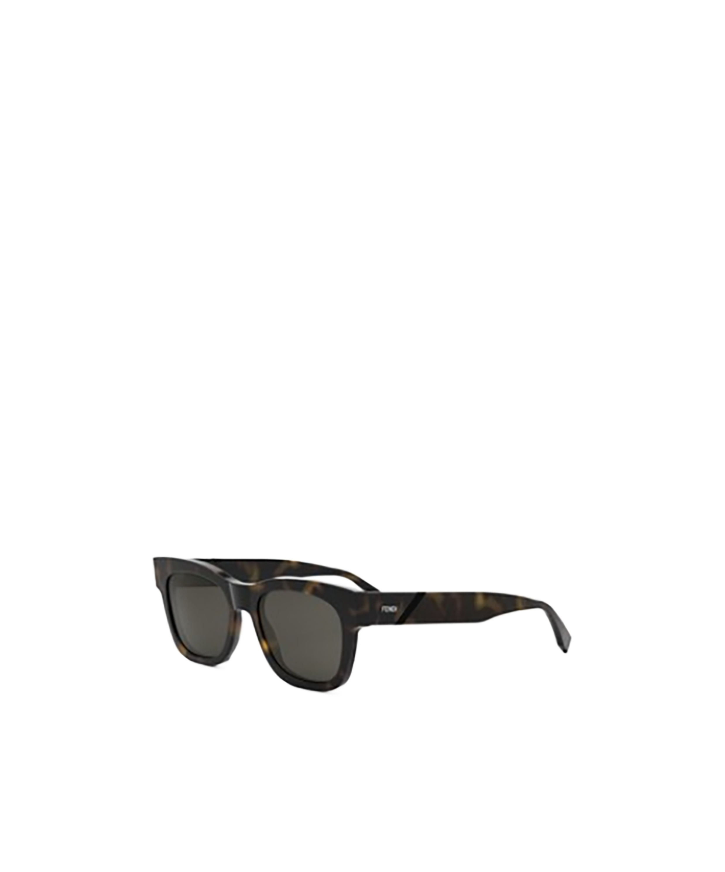 Fendi Eyewear Square Frame Sunglasses In Black