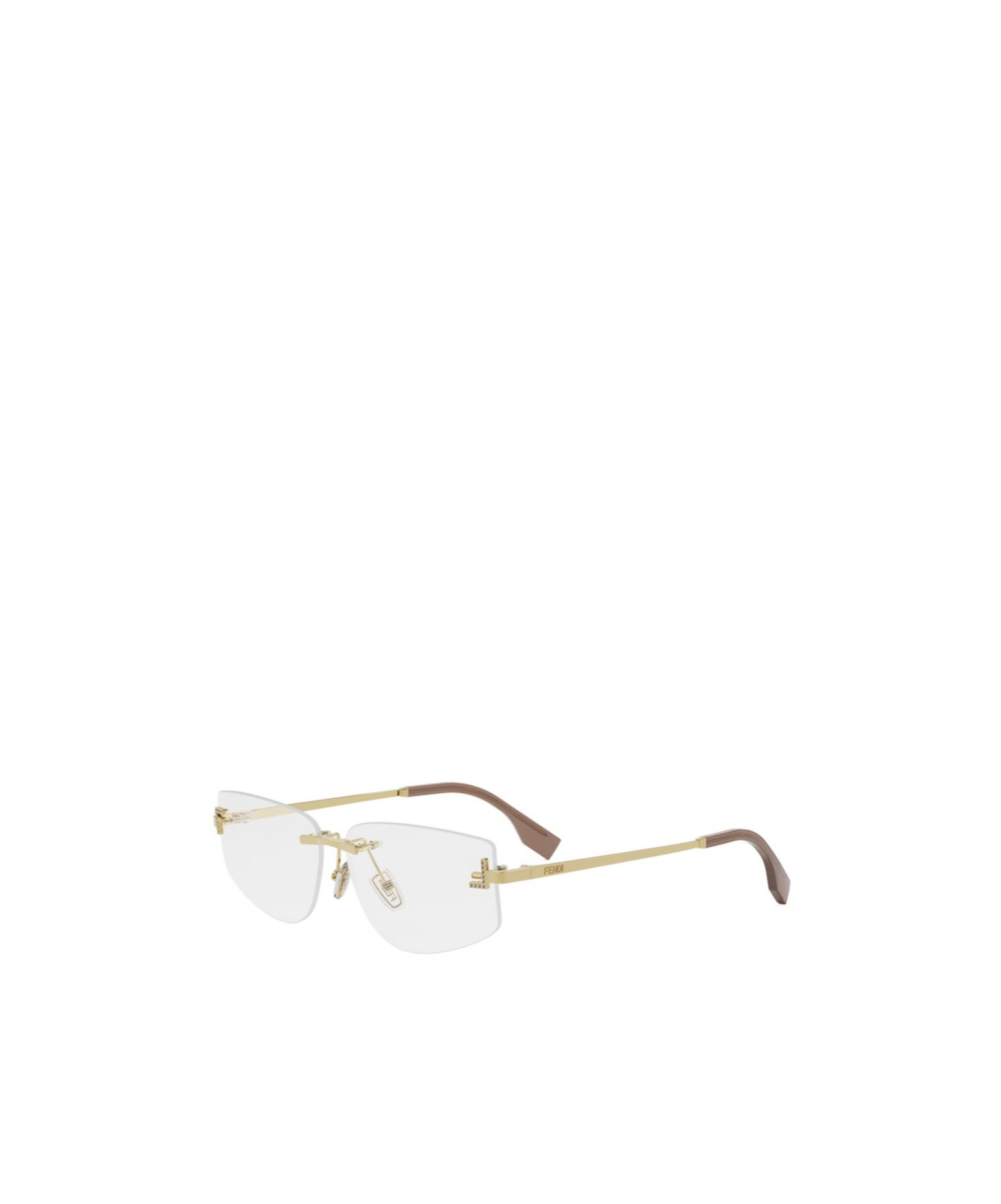 Fendi Frame Flat Mirror In White
