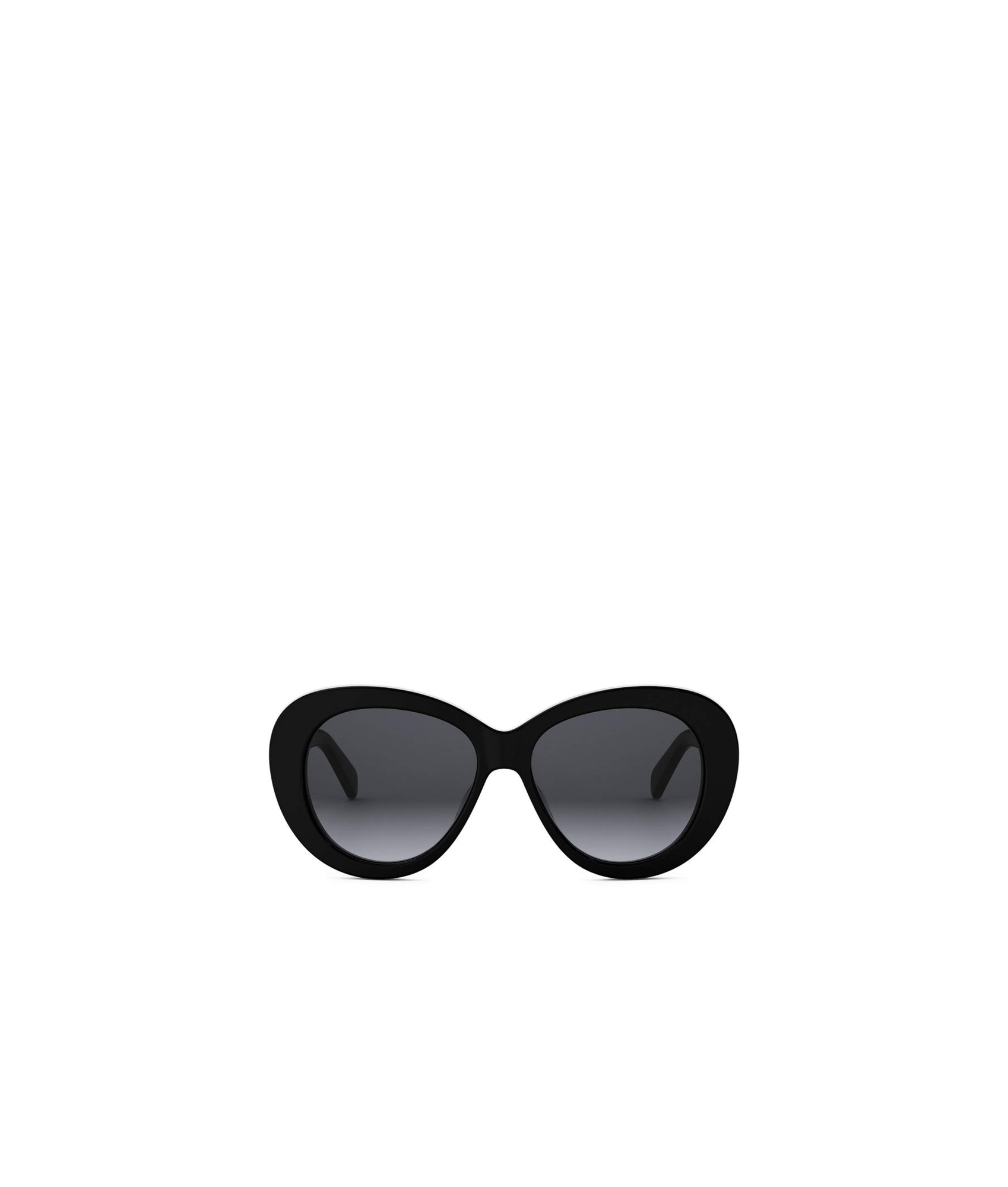 Celine Triomphe Logo Oval Acetate Sunglasses