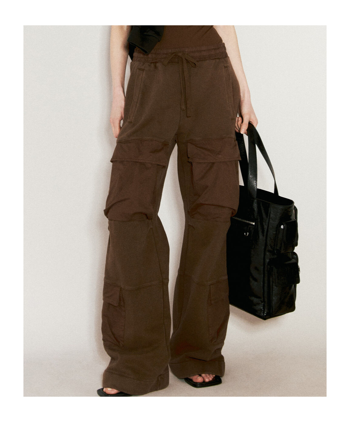 Entire Studios Multi-pocket Overalls In Brown