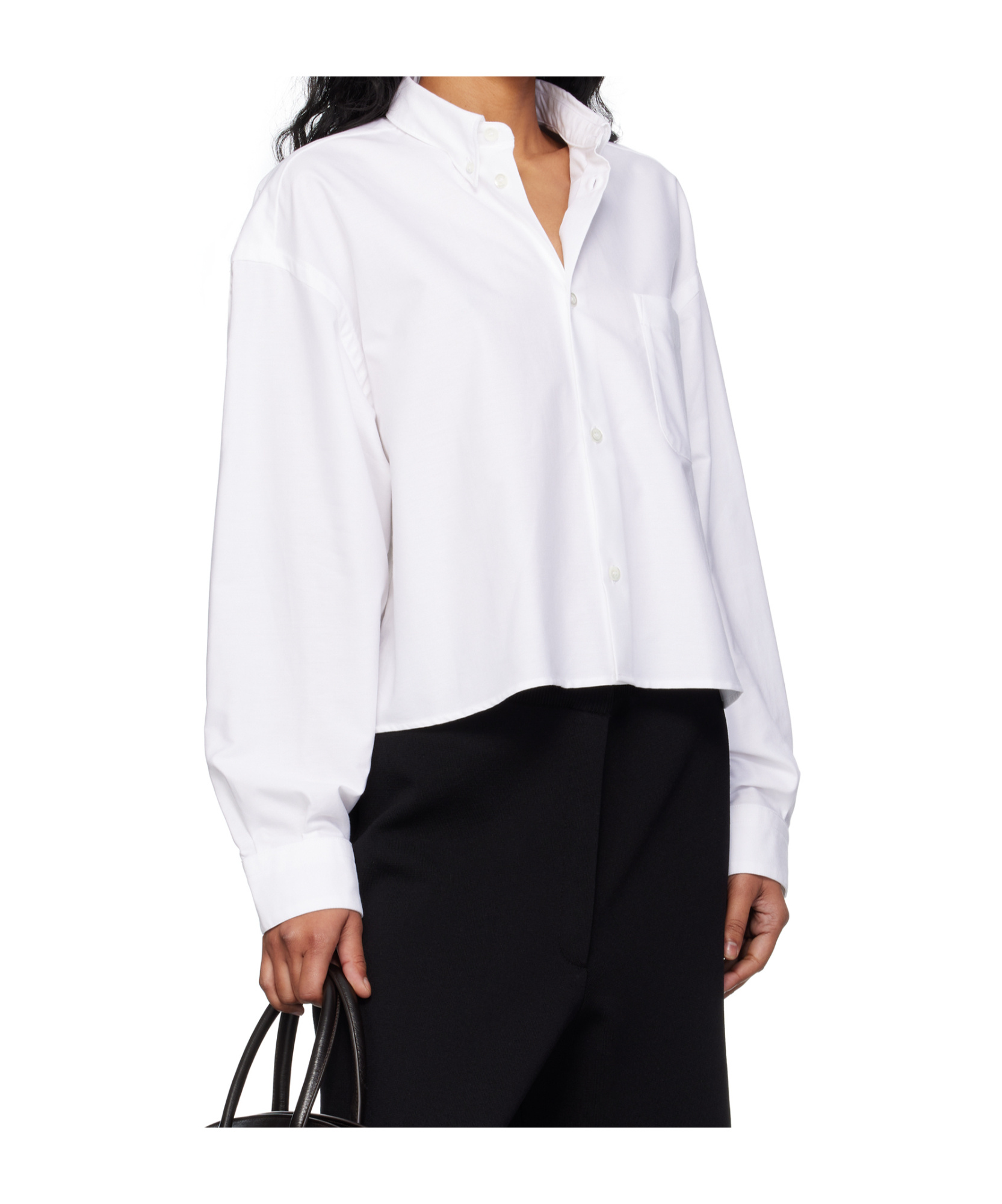 Apc A.p.c. Long-sleeved Button-up Shirt In White