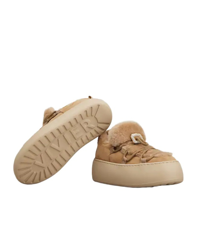 Roger Vivier Sneakers In Brown