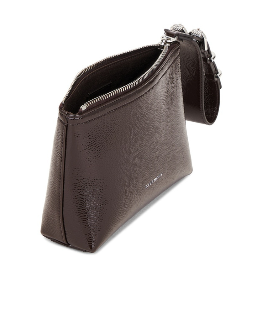 Shop Givenchy Voyou Clutch Bag In Black