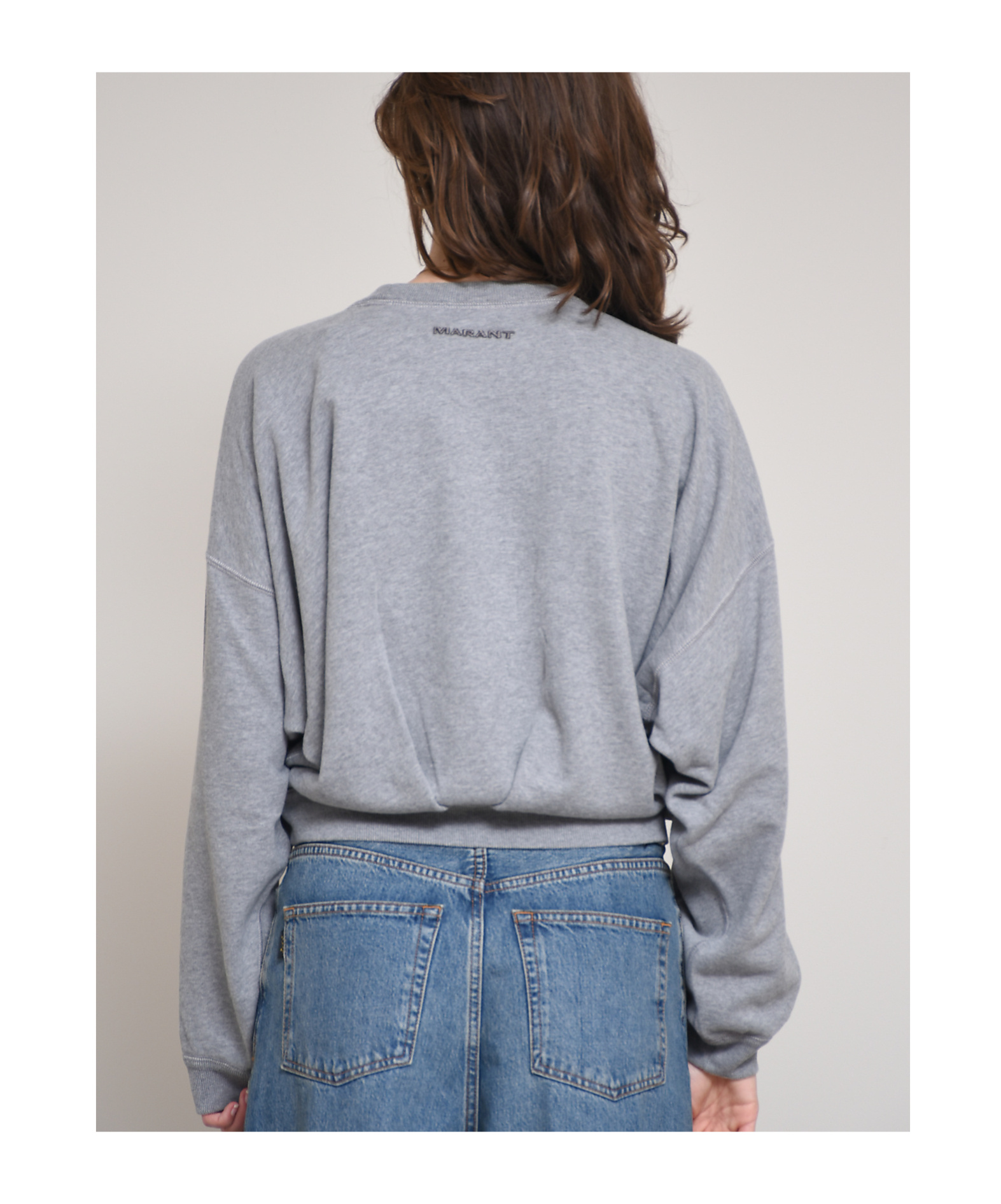 Isabel Marant Étoile Paulia Sweatshirt In Gray