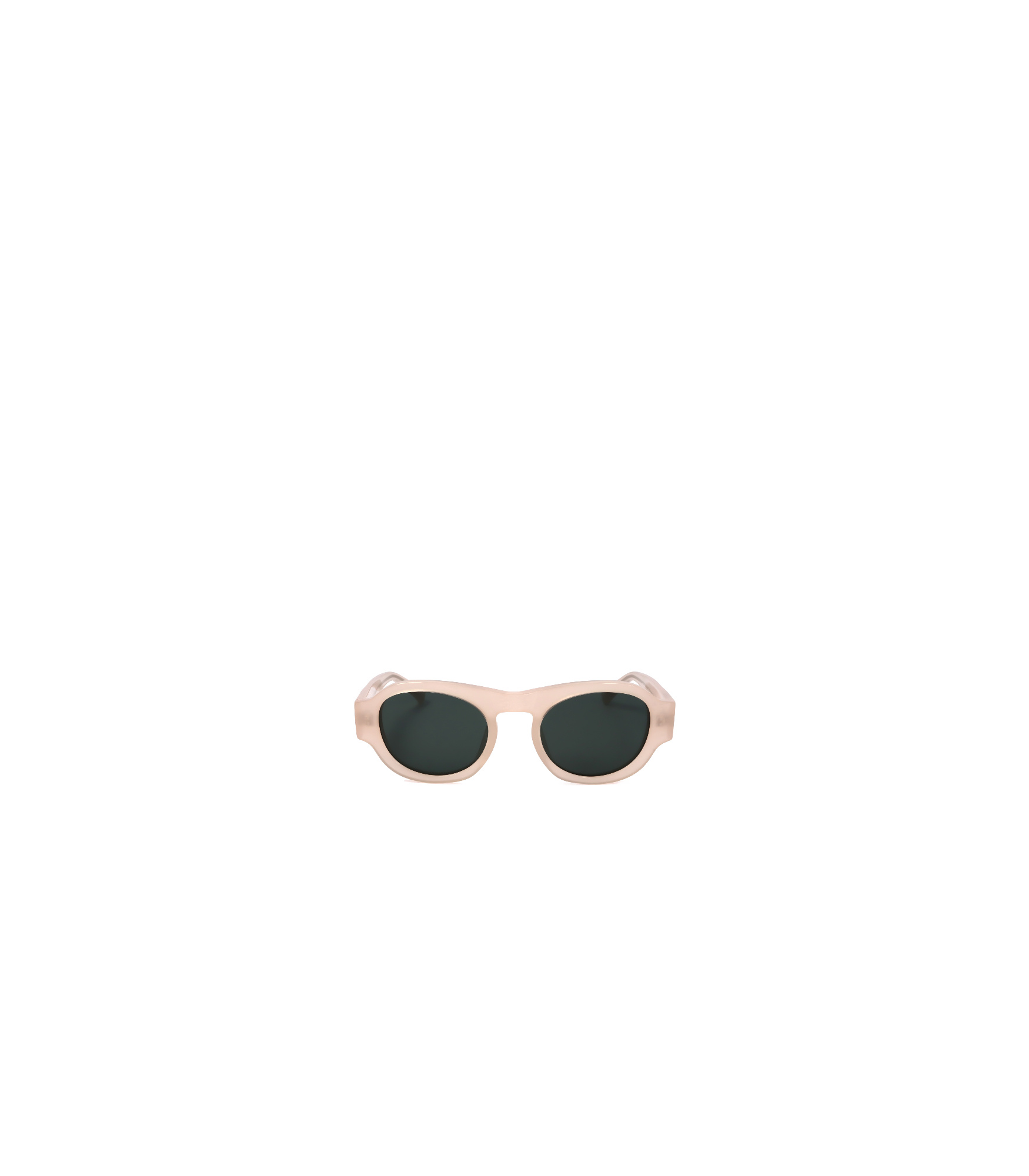 Dries Van Noten Linda Farrow X  Oval Frame Sunglasses