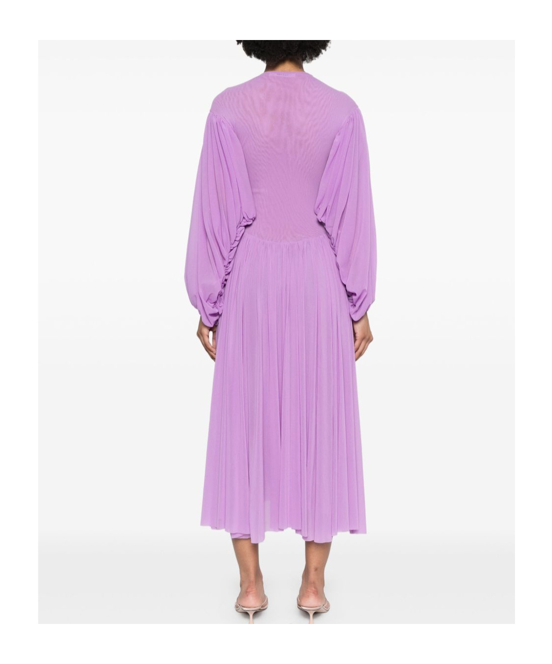 Philosophy Di Lorenzo Serafini Klassisches Jersey-kleid In Purple