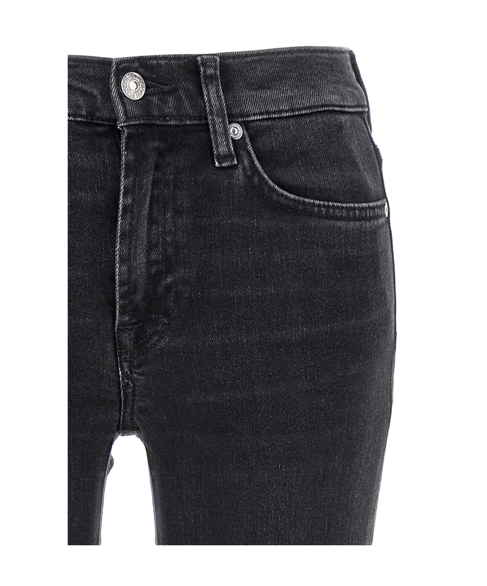 7 For All Mankind Roxanne Jeans In Black