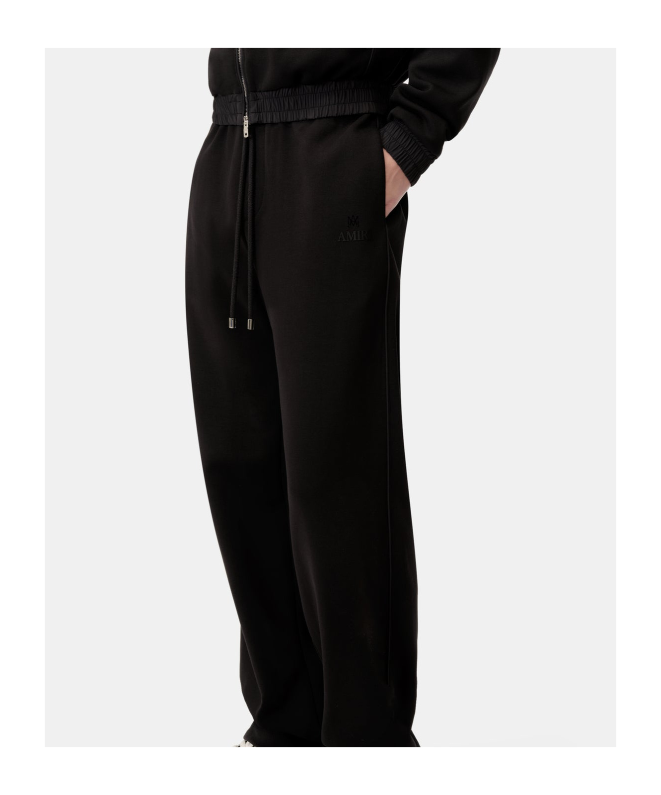 Amiri Elastic Waist Sweatpants In Black