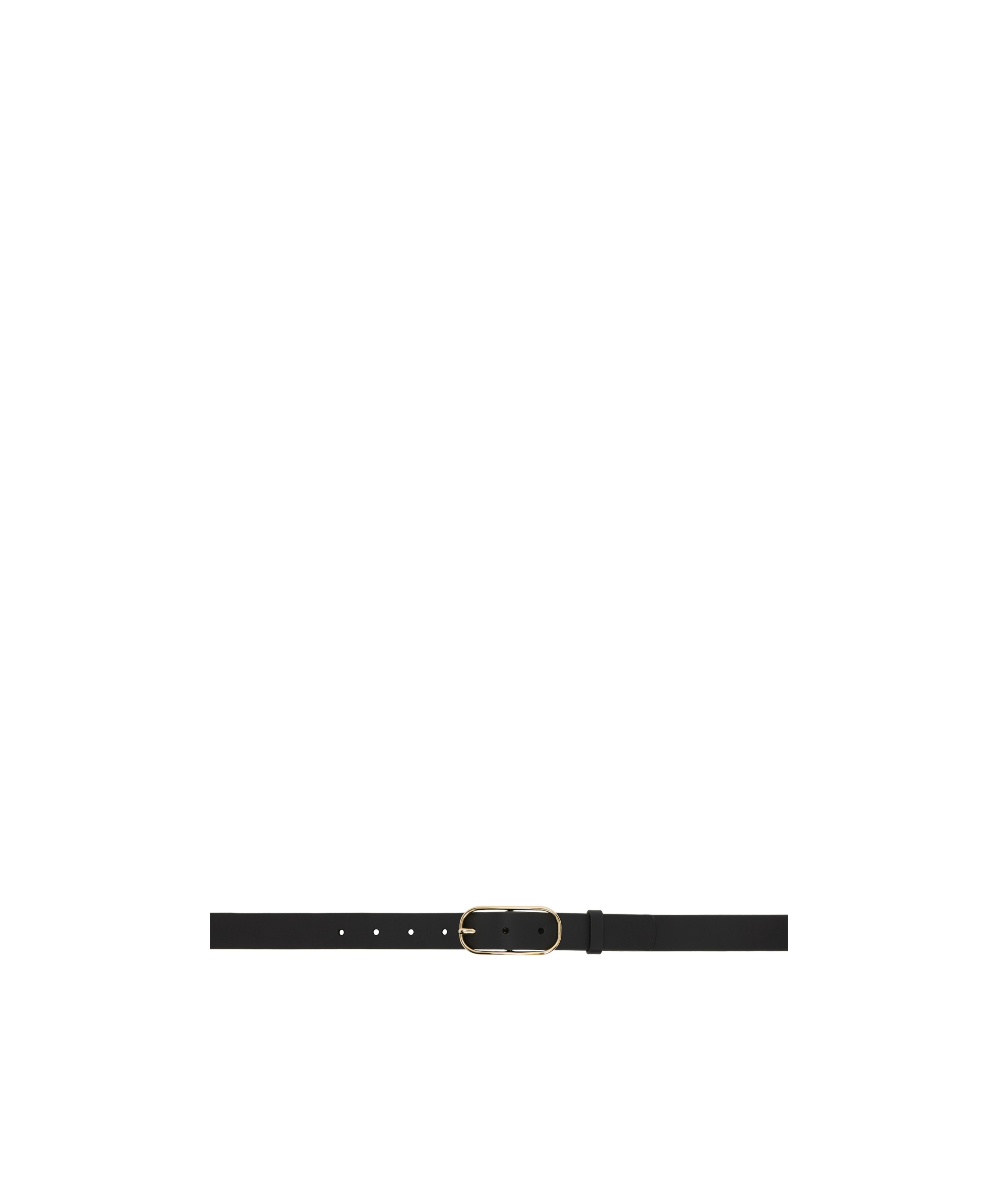 Anine Bing Buckle Belt In Black