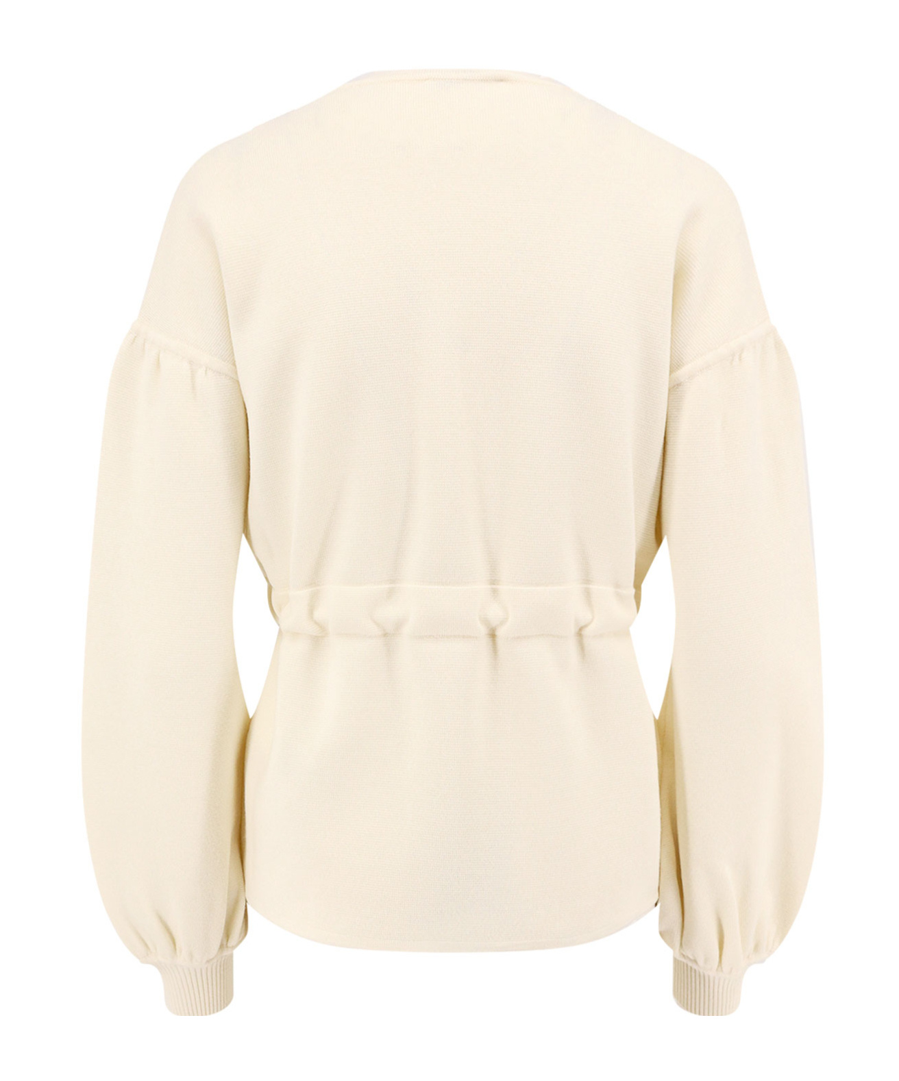 Shop Max Mara Tiberio V-neck Tassel Detailed Cardigan In White