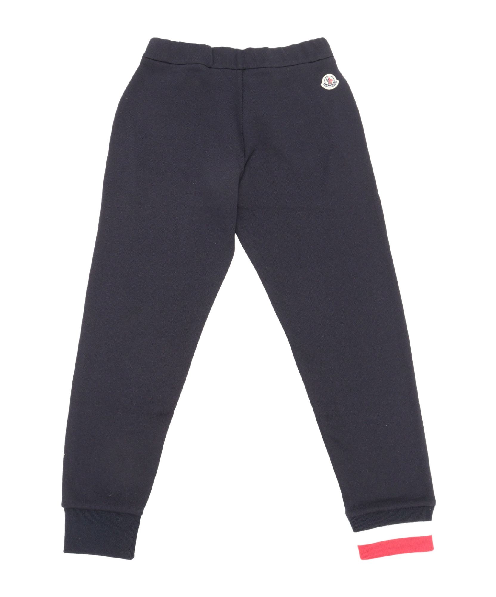 Moncler Logo-patch Cotton Track Pants In Blue