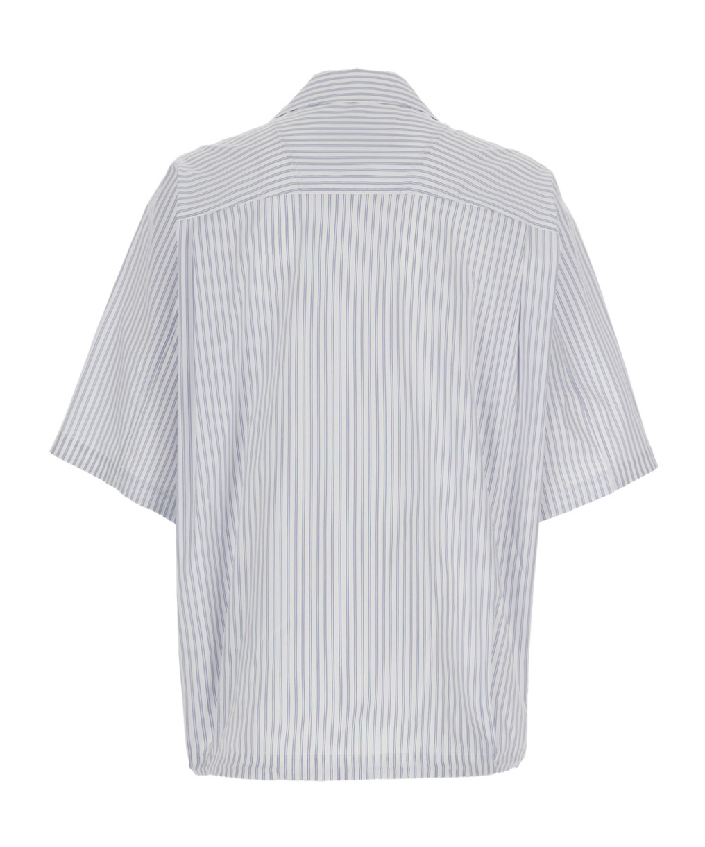 Juunj Striped Pattern Shirt In White