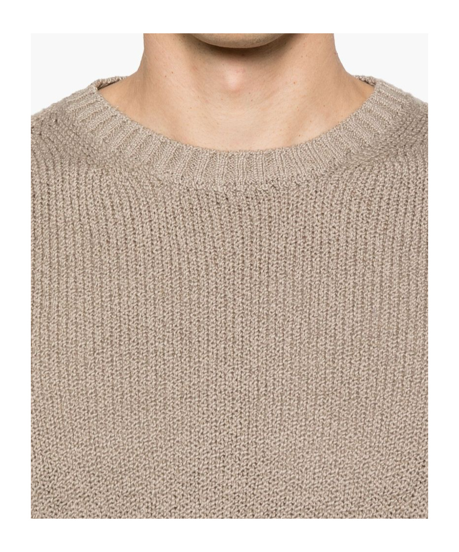 Drumohr Cotton Sweater In Nude