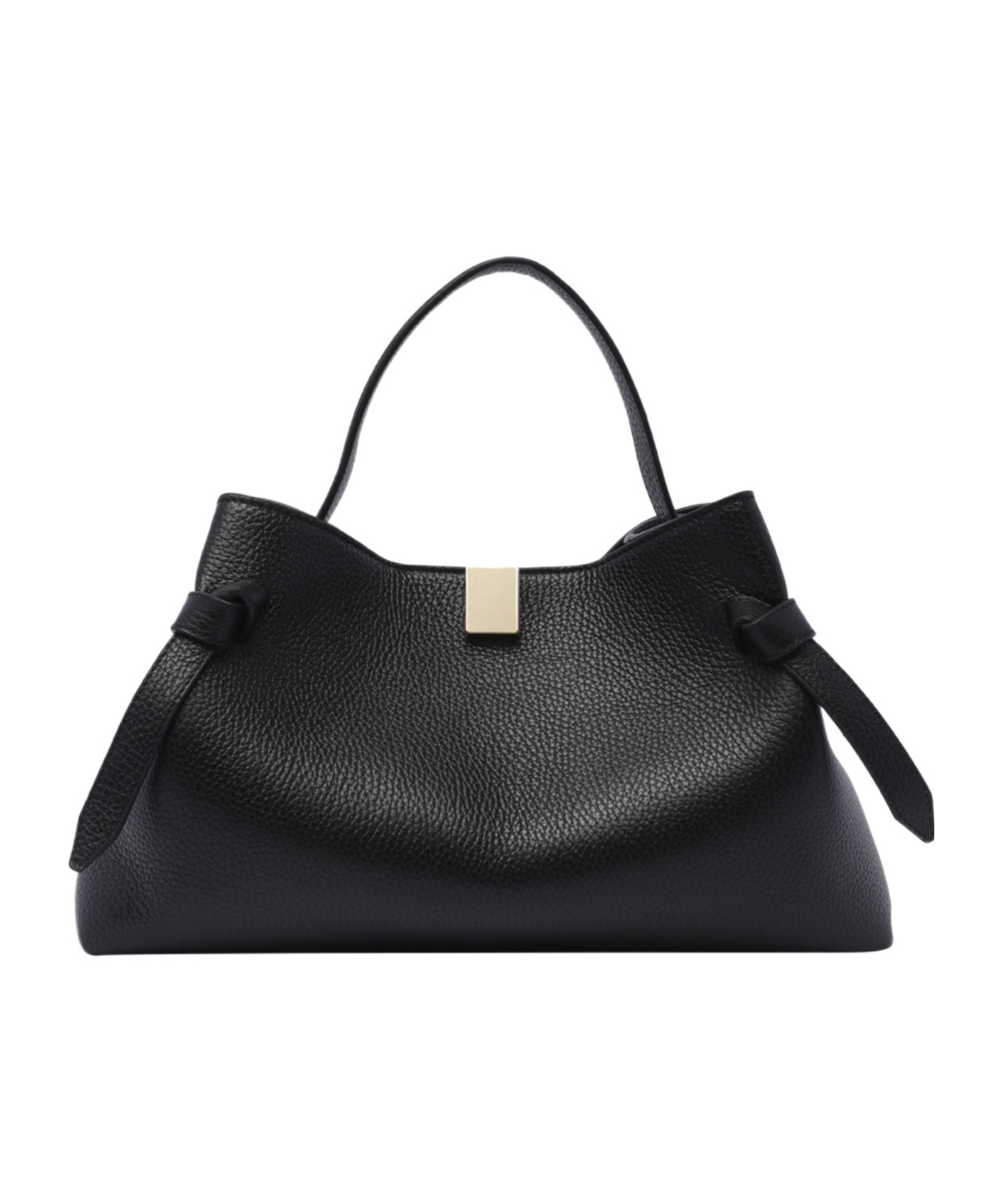 Yuzefi Gyoza Top Handle Bag In Black