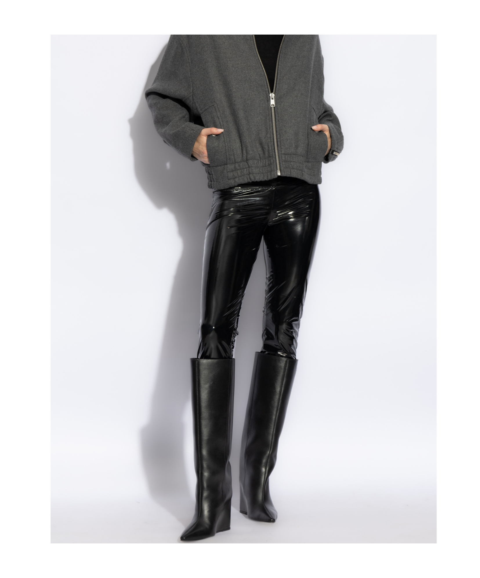 Allsaints Cora Leggings In Black
