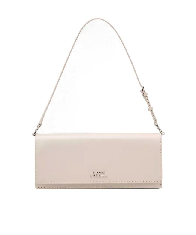 Marc Jacobs The Glam Mirror Shoulder Bag In White