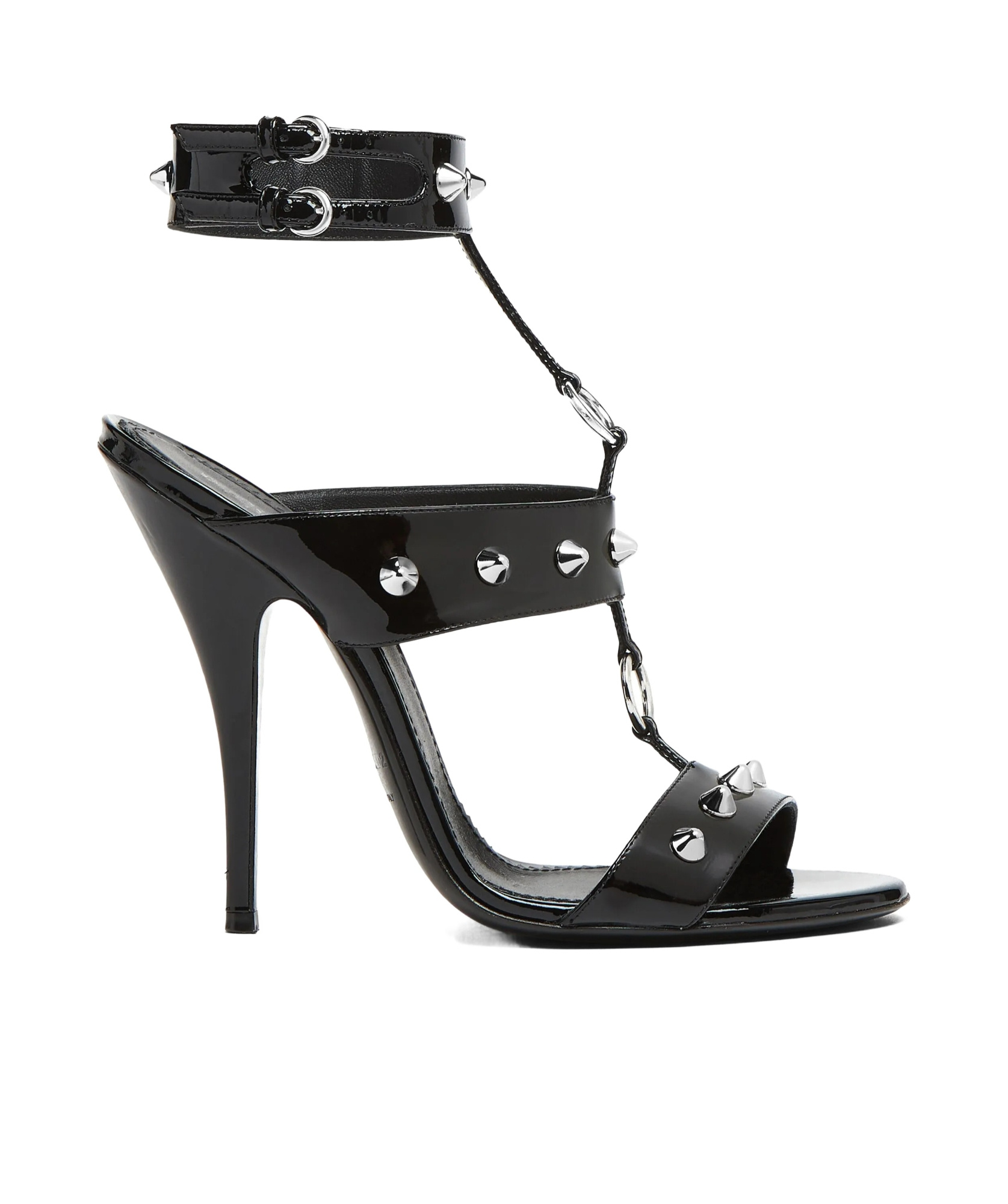 Dsquared2 Gothic Heeled Sandals In Black