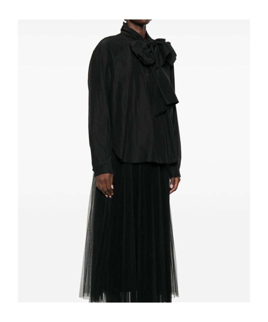 Forte Forte Long Sleeve Shirt In Black