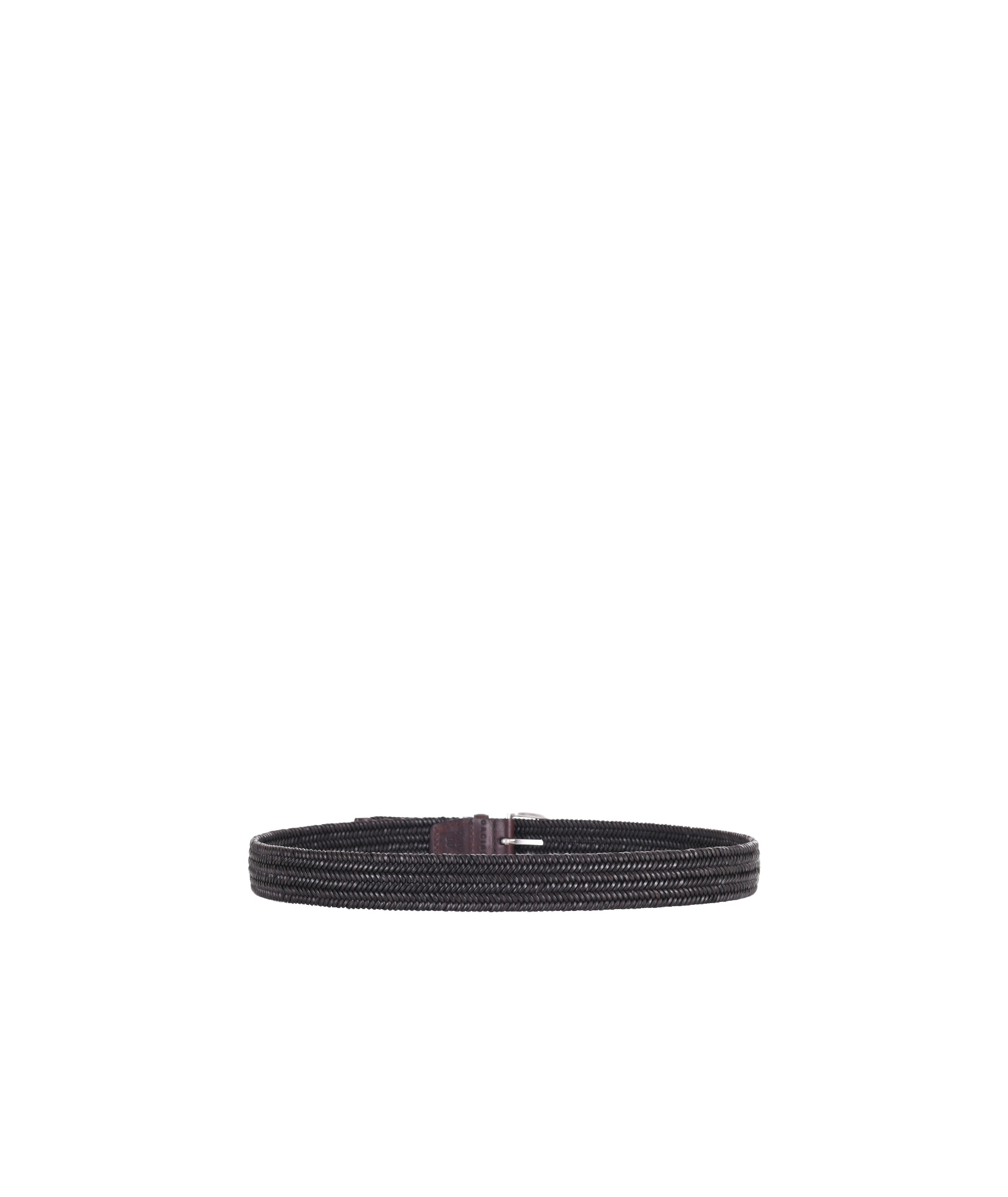 Orciani Braided Buckled Belt In Multi