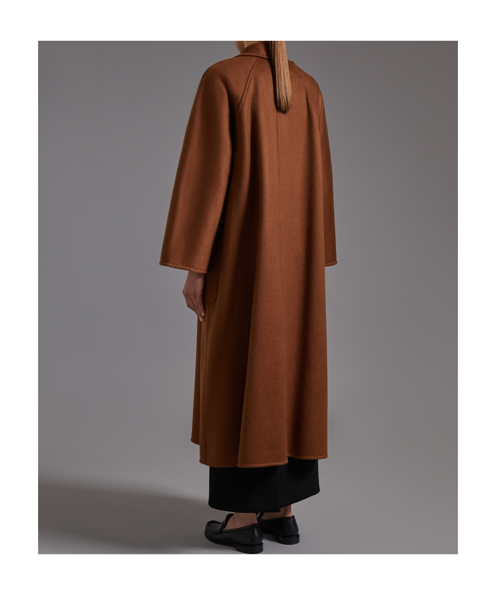 Max Mara Ludmilla Coat In Brown