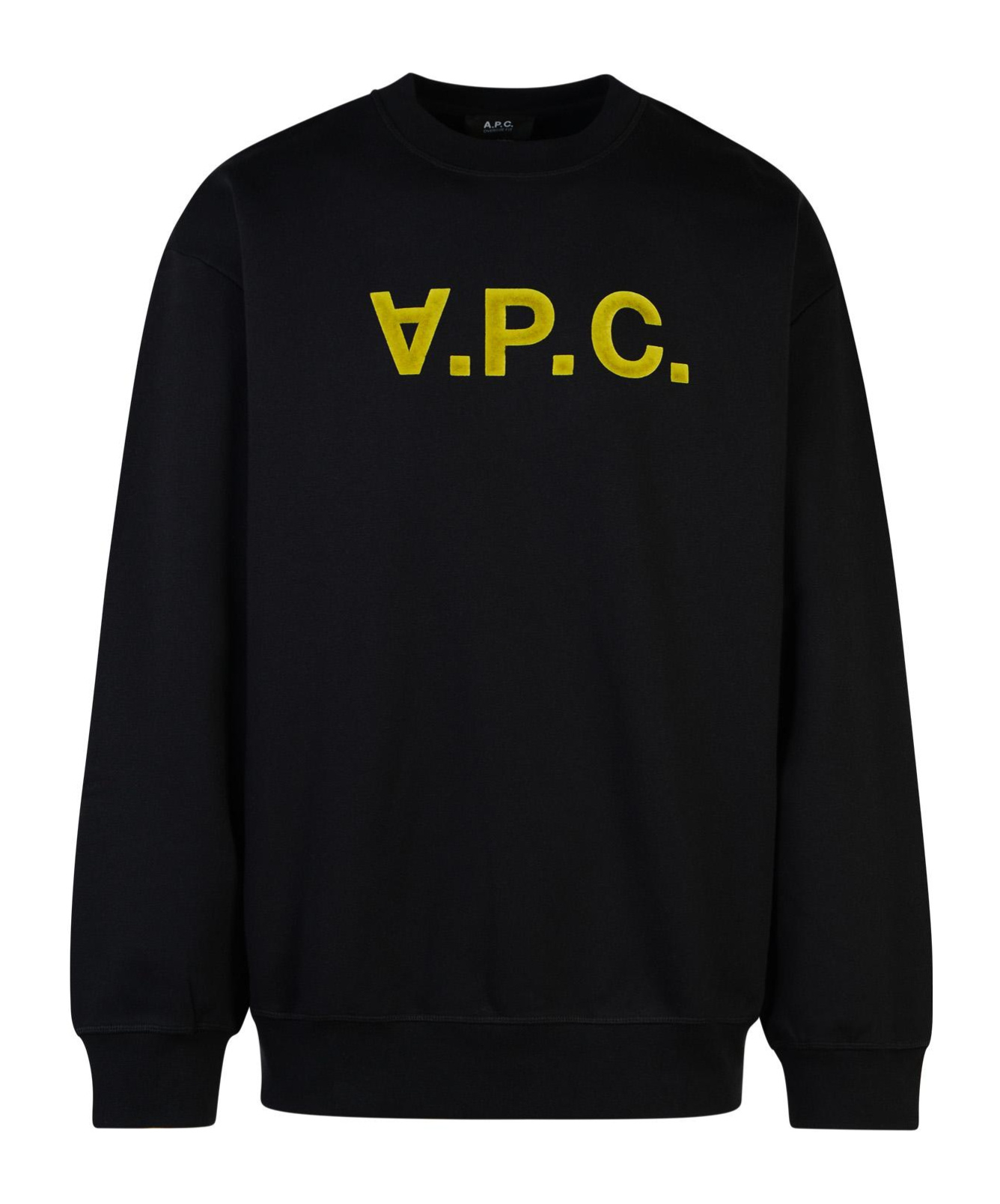 Apc A.p.c. Standard Grand Vpc Oversize Sweatshirt In Black