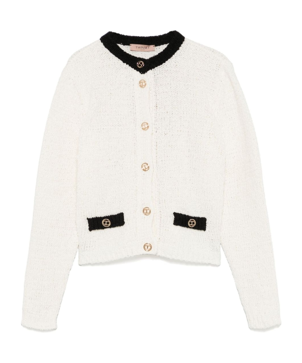 Twinset Logo-buttons Cardigan