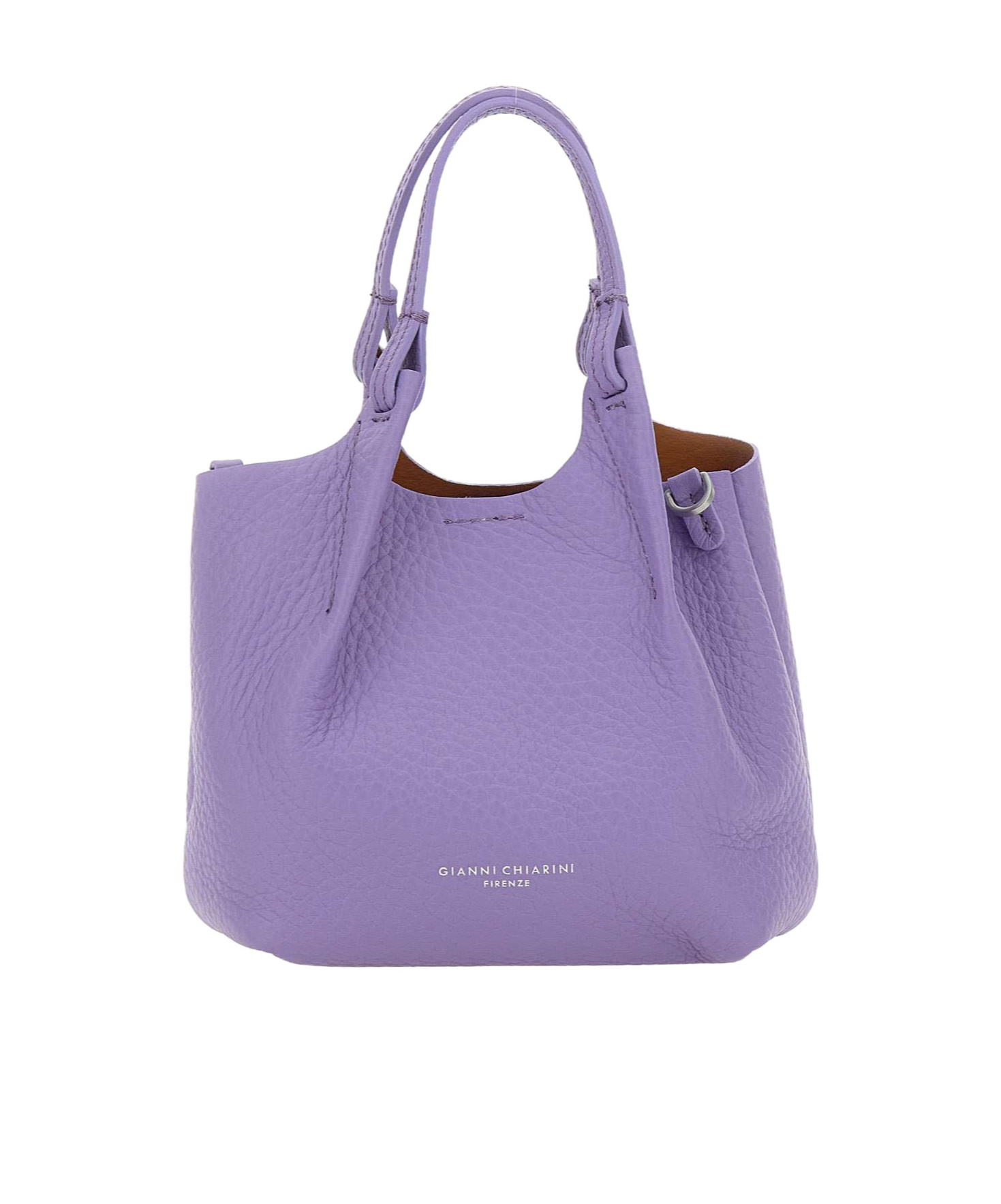 Gianni Chiarini Dua Top Handle Tote Bag In Purple