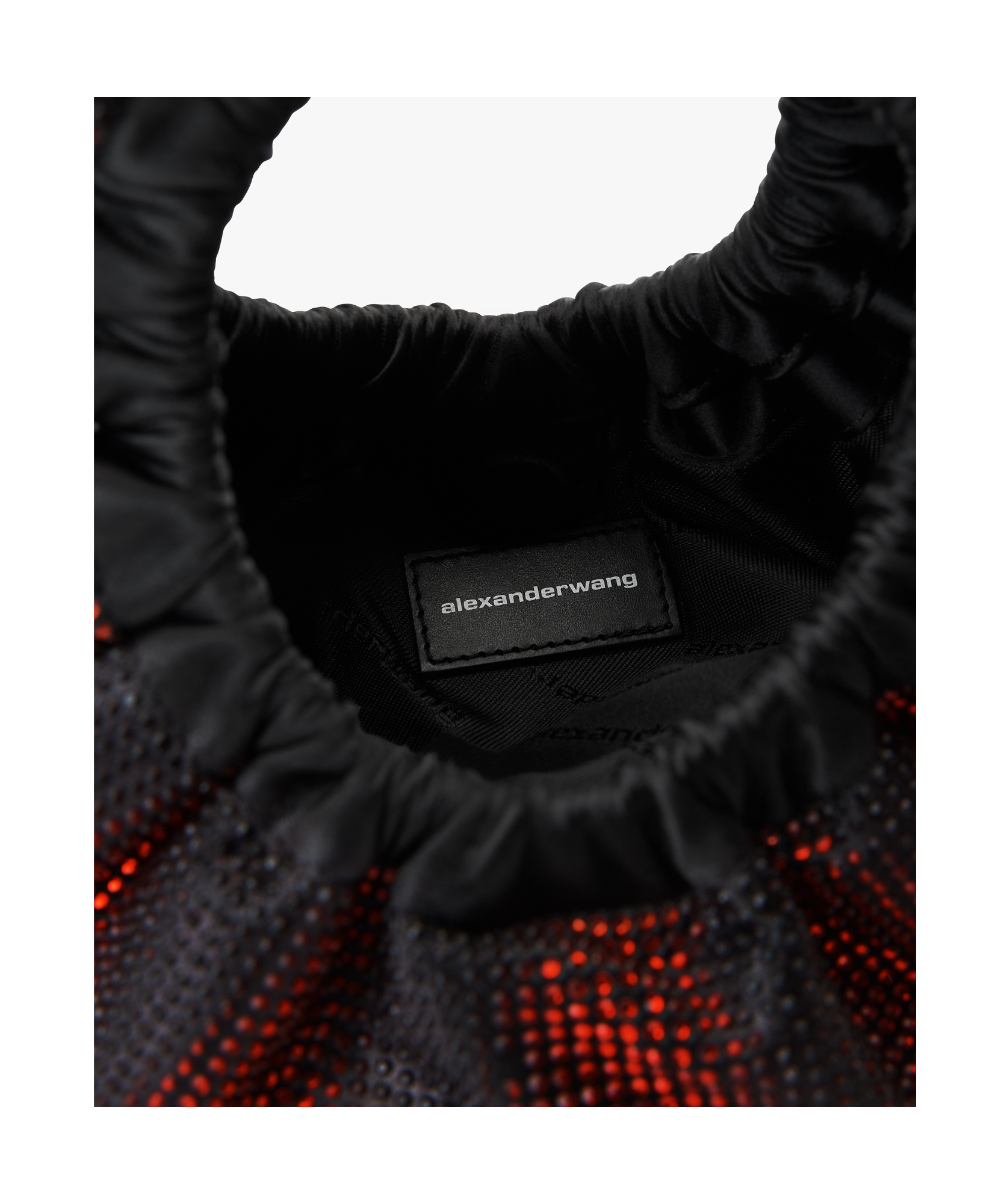 Alexander Wang Chic Mini Crescent Handbag In Black