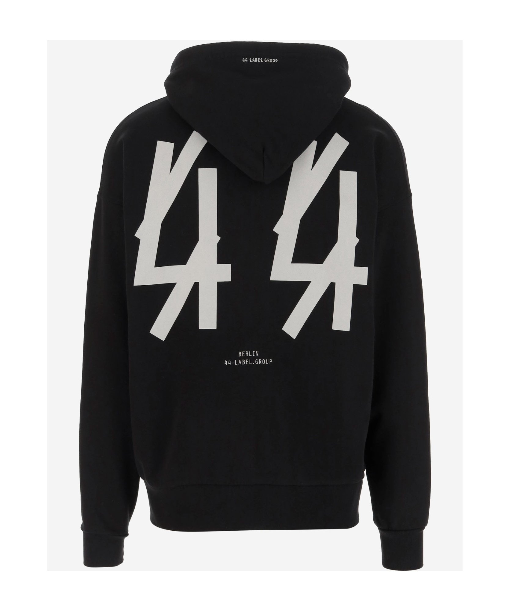 44 Label Group Logo-print Hoodie In Black