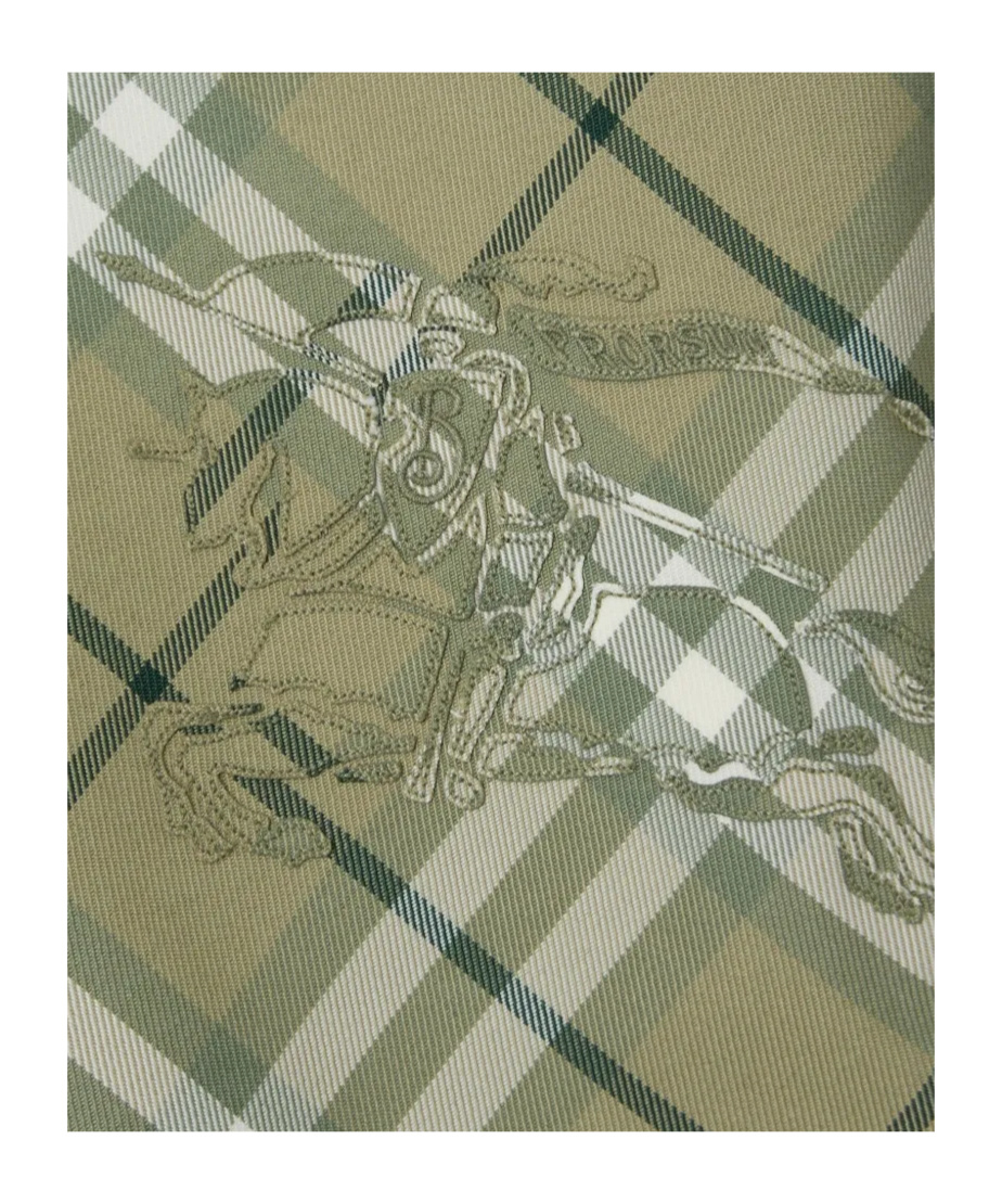Burberry Reversible Equestrian Twill Jacket In Gray
