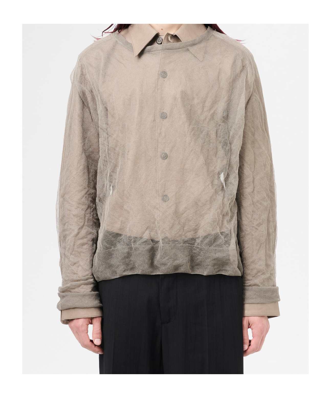 Our Legacy Long-sleeved Sweater In Nude