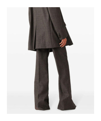 Stella Mccartney Low-rise Bootcut Pants In Black