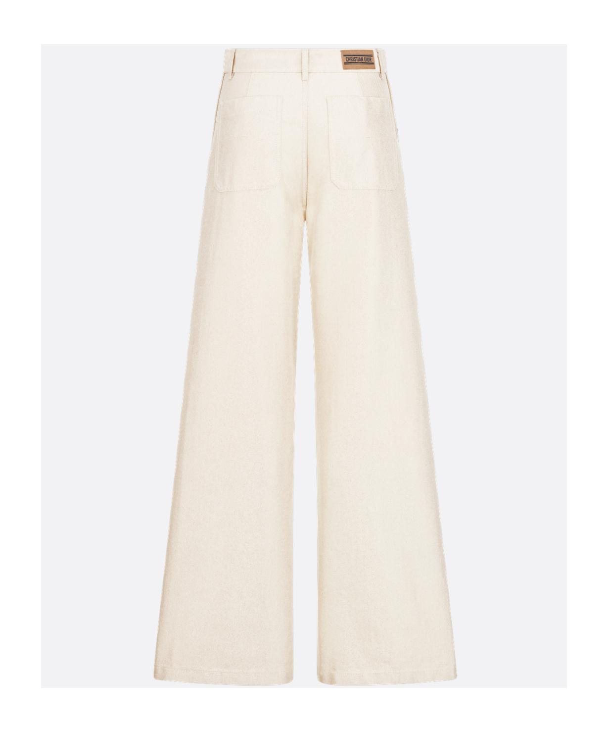 Dior Horn Jeans In White