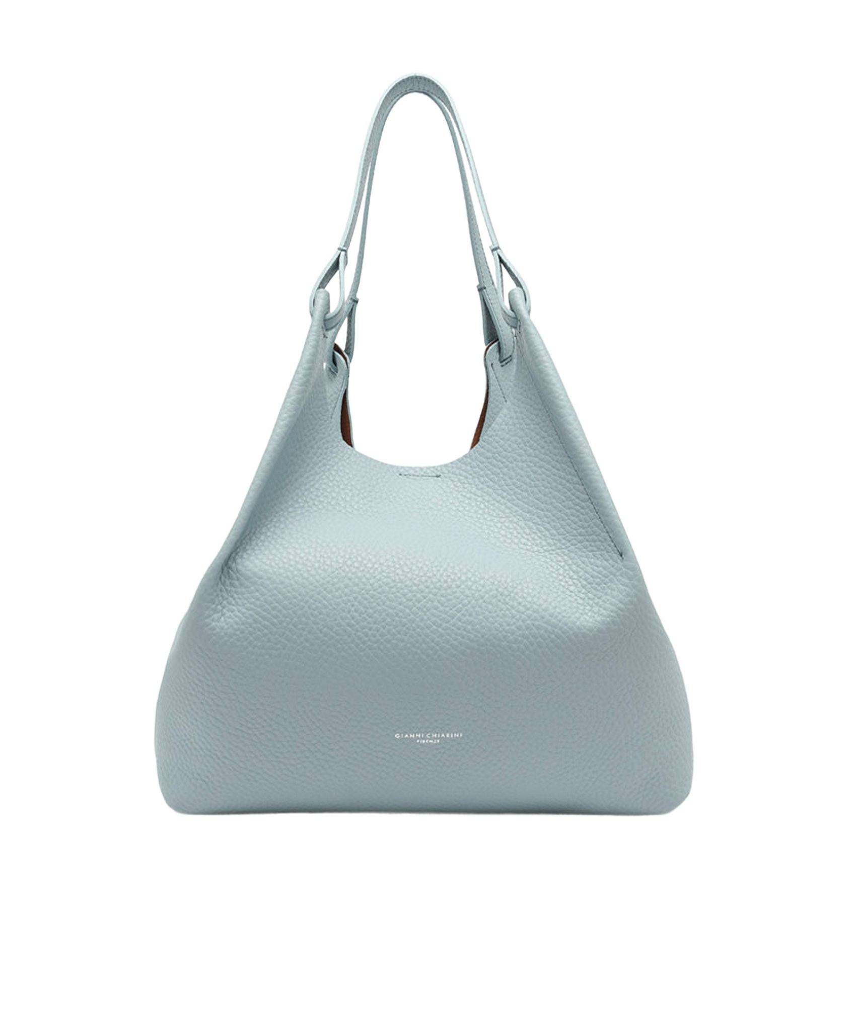 Gianni Chiarini Dua Shoulder Bag In Gray
