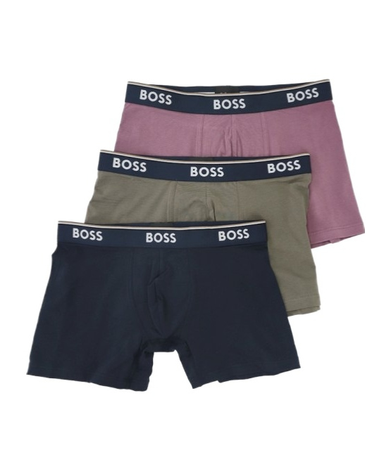 HUGO BOSS ELASTIC WAIST BRIEFS THREE-PACK