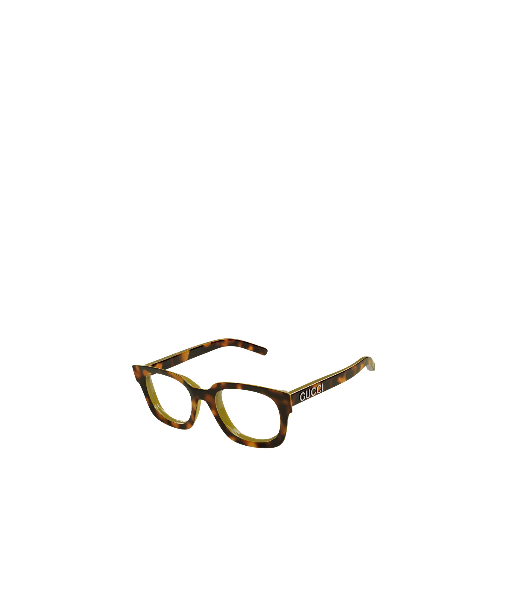 Gucci Geometrically Framed Flat Mirror In Brown