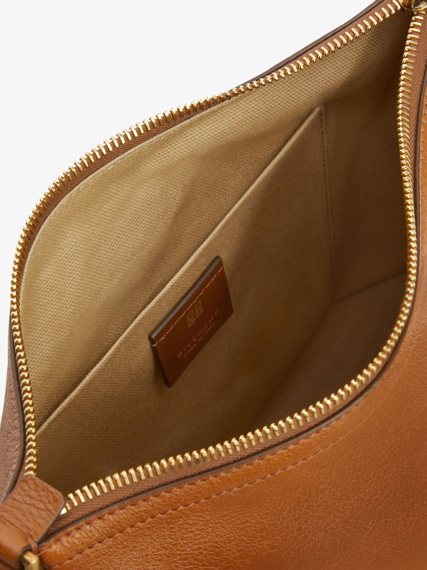 Givenchy Voyou Crossbody Bag In Leather In Brown