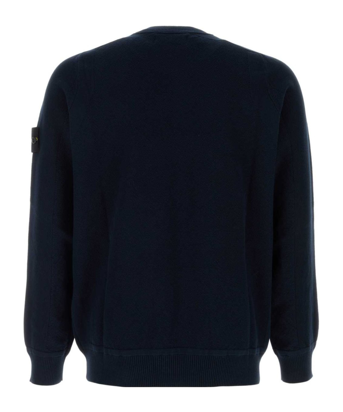 Stone Island Light Rws Pure Wool Sweater In Blue