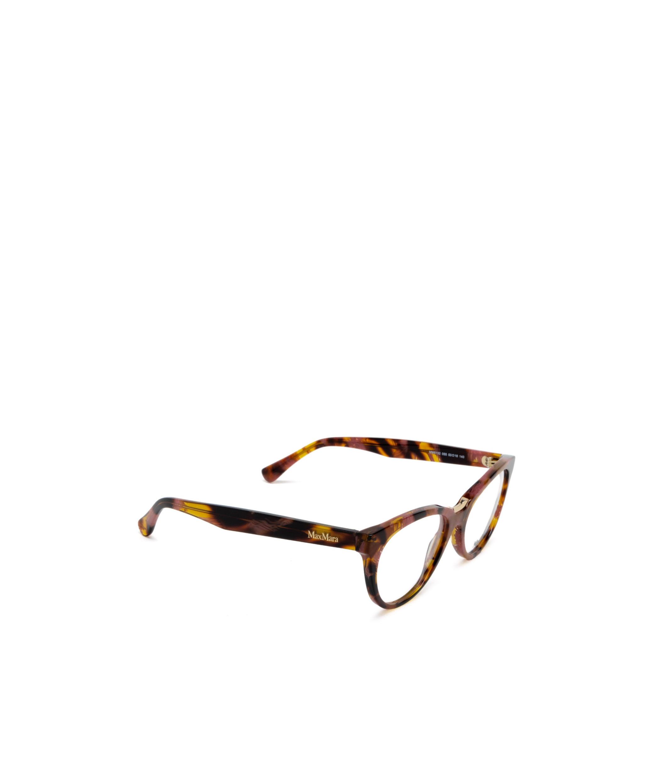 Max Mara Logo Flat Mirror In Brown