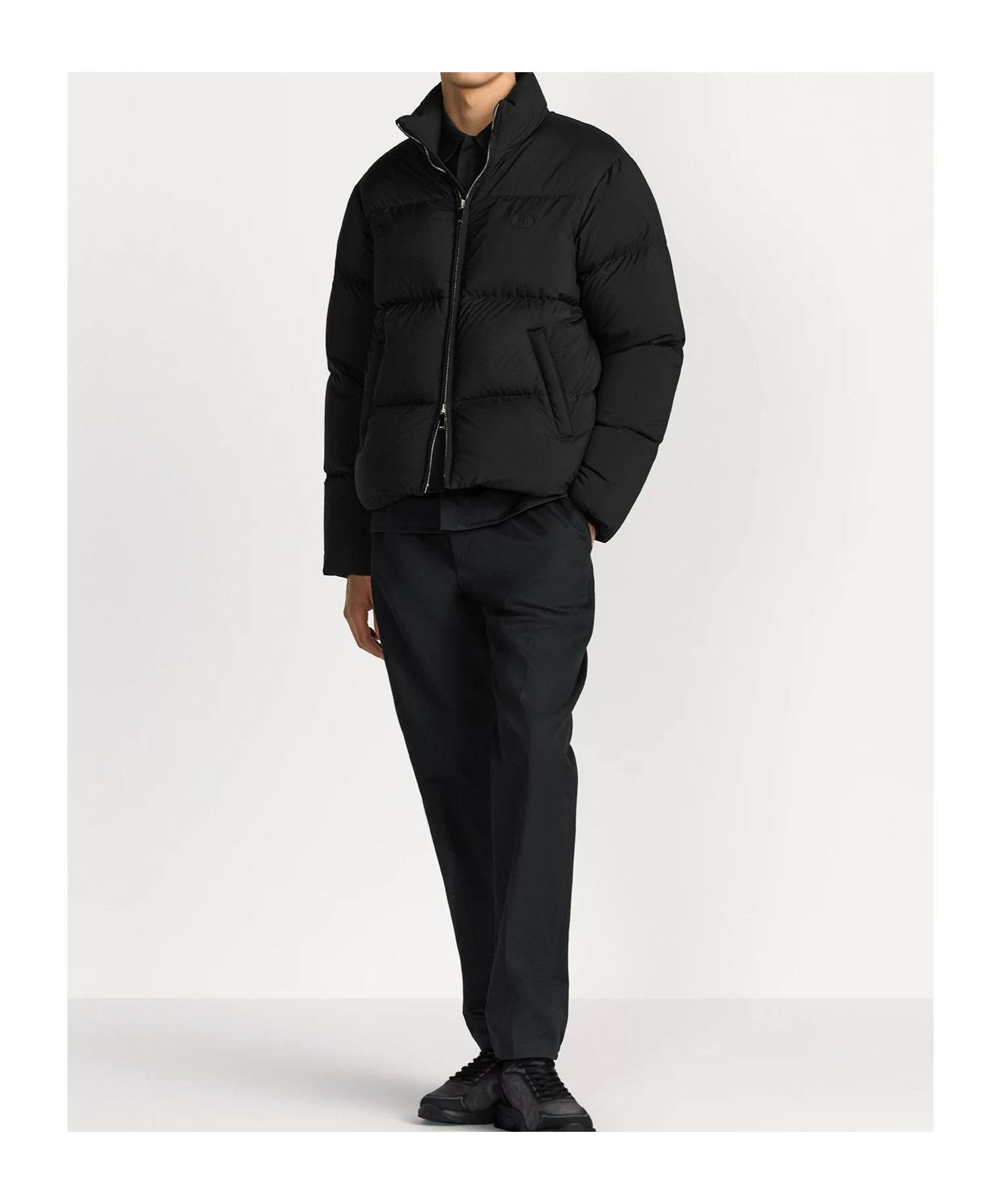 Dior Woven Jacket Clothing In Black