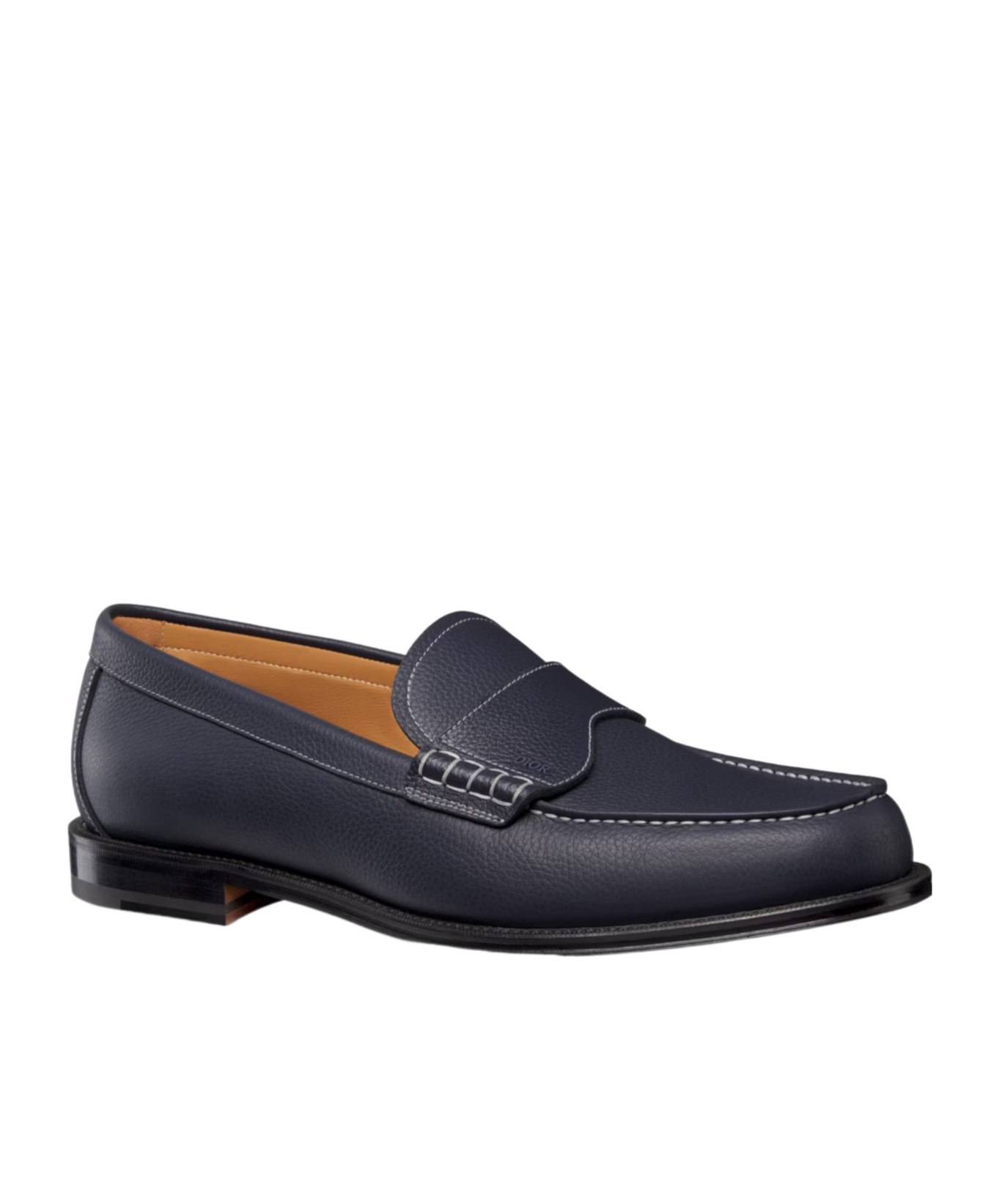 Dior Man Loafers Black Size 8 Calfskin In Black