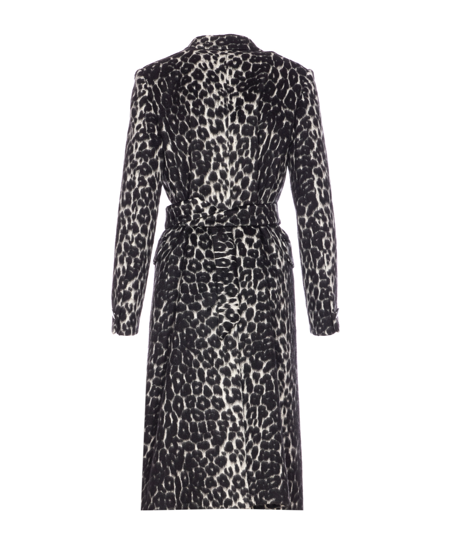 Tagliatore Leopard Printed Bouble Breasted Coat In Animal Print