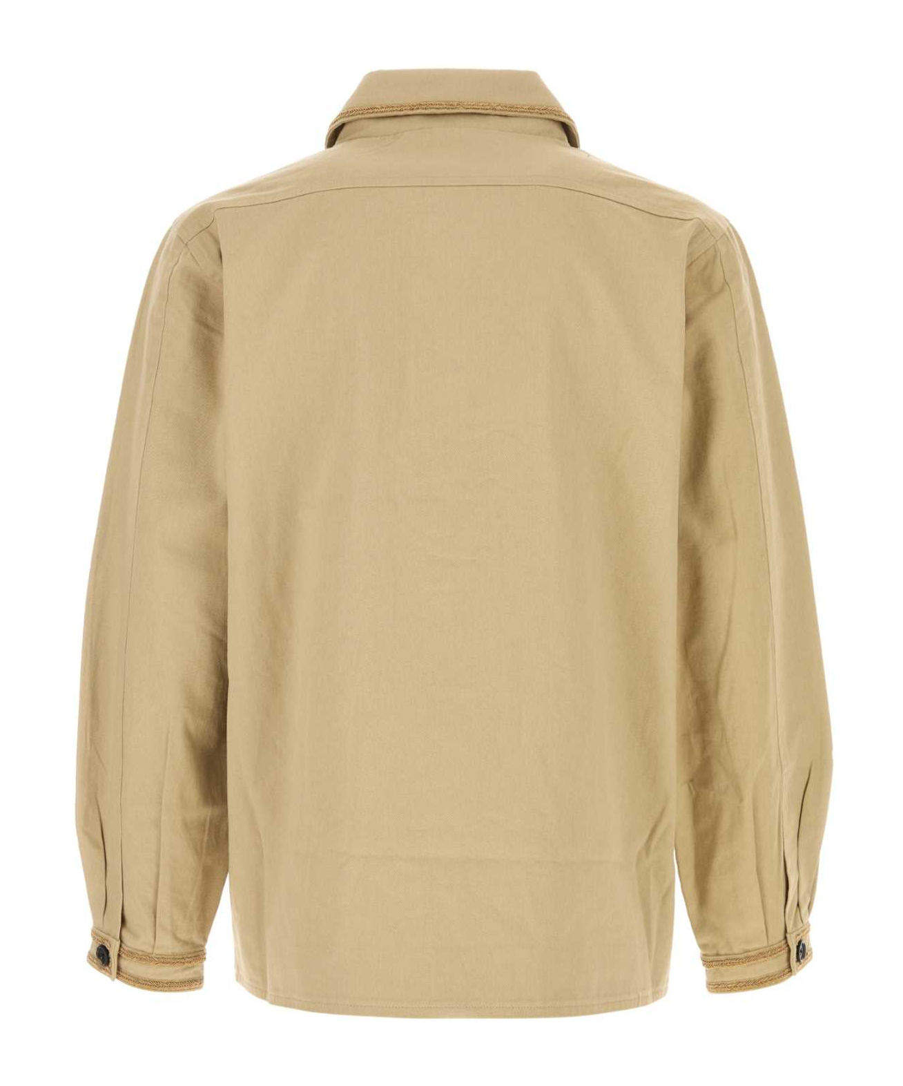 Bode Embroidered Patch Jacket In Neutral